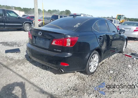 2011 Lexus Is 250 from USA, damaged, VIN JTHBF5C29B5151215